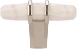 Amerock BP36647 Nickel/white Carrione 2-1/2" Bar Cabinet Knob. Fixed Price $17.12.