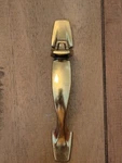 Nos Belwith P441-LP Brass Vertical 3" Pull. Fixed Price $7.99.