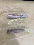 Hafele 105.34.200 1/2" Centers Handle In Polished Chrome (2) Each. Fixed Price $16.00.