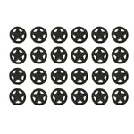 Set Of 24 Rustic Brown Cast Iron Western Star Drawer Pulls Knobs. Fixed Price $79.99.