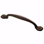 8" Refined Rustic Iron Appliance Pull/large Cabinet Handle, Hickory P3006-RI. Fixed Price $49.99.