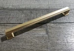 Amerdeco 10PK Brushed Brass Cabinet Pulls 7.5"(192MM) Hole Center Gold Handles. Fixed Price $29.99.