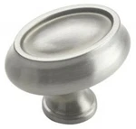BP26127-G10 Satin Nickel 1/2" Cabinet Oval Knob Pulls Amerock Manor House. Fixed Price $5.94.