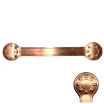 Vintage Solid Cast Copper Cabinet Pull Door Hardware Prairie Craftsman Nailhead. Fixed Price $39.95.