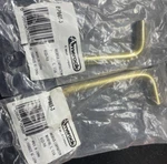 Amerock BP865-3 Polished Brass Gold 3" Cabinet Wire Pull Handles Drawer 2 Pack. Fixed Price $7.94.