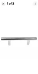Lot 7) Style Selections European Bar Drawer Pull, 3 Inch Centers, Chrome 40925. Fixed Price $10.90.