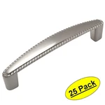 *25 Pack* Cosmas Cabinet Hardware Satin Nickel Handle Pulls #4111SN. Fixed Price $46.19.
