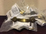 Gatehouse 3.23" Center-to-center Antique Brass Arched Cabinet Pull- 231707. Fixed Price $5.49.