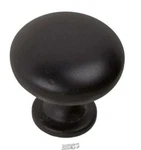 Glide Rite 1-1/8 In. Dia Matte Black Classic Round Cabinet Knob (10-PACK). Fixed Price $13.25.