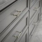 QTY.10, Liberty Farmhouse 3-3/4IN Polished Nickel Cabinet Drawer Pulls/handles. Fixed Price $33.89.