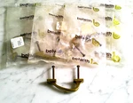 Nos Belwith Vintage Brass Door Cabinet Pull Handles 2 5/8" 1 3/4" Holes. Fixed Price $38.00.