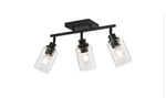 Kitchen Track Fixtures Ceiling Vanity Lights 3-LIGHT Black. Fixed Price $90.00.