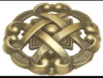 Lot Of 10 Hickory Hardware Cavalier Antique Brass 1/2" Cabinet Knobs P126-AB. Fixed Price $22.95.