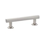 Emtek Freestone 5" Center Bar Satin Nickel Cabinet Pull - 86676US15. Fixed Price $18.00.