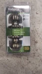 Prosource Antique Brass Metal Round Door Knob For Hall/closet Easy Install. Fixed Price $8.29.