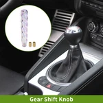 30CM Twisted Pattern Crystal Shift Knob With 2 Adapter Acrylic Multicolor 1 Set. Fixed Price $38.43.