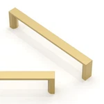10 Pack Brushed Gold Cabinet Pulls 5 INCH(128MM) Kitchen Handles Soli.... Fixed Price $52.05.