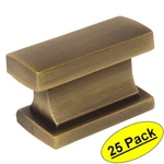 *25 Pack* Cosmas Cabinet Hardware Brushed Antique Brass Knob #701BAB. Fixed Price $71.09.