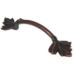 Amerock Nature's Splendor Rustic Bronze 3"CC Leaf Cabinet Handle Pull BP4451RBZ. Fixed Price $10.75.