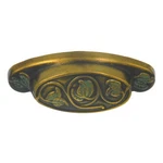 5 Pack Hickory Touch Of Spring Verde Antique 3"CC Drawer Cup Pulls P7308-VA. Fixed Price $30.67.