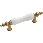 Hickory Hardware Tranquility P703-W White Ceramic Bar Drawer Pull Handle. Fixed Price $9.95.