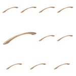 Lot Of 10 P3222-SRG Satin Rose Gold Arch 6 1/4"CC Cabinet Handle Pulls Belwith. Fixed Price $92.71.