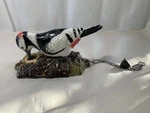 Vintage Cast Iron Door Knocker Great Spotted Woodpecker. Fixed Price $39.99.
