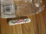 1O New Amerock Hardware Ceramic Cabinet Handle Pull White, Red 937-CW5 #T28. Fixed Price $34.65.