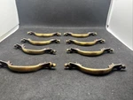 Allison 1978 Amerock 859 Drawer Pull Handle Dark Brass 3" Centers Vintage Lot. Fixed Price $19.99.