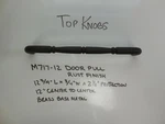 Top Knobs Nouveau Ring Door/appliance Pull Rust Finish M717-12. Fixed Price $28.00.