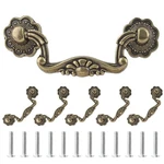 Uenhoy 6 Pcs 3 Inch Bail Handle Drop Pulls Hole Spacing, Bronze. Fixed Price $22.24.