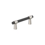 Amerock BP37385FBG10 Mergence 3" C2C Cabinet Pull Matte Black/satin Nickel. Fixed Price $8.99.
