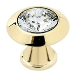 Alno C214-CLR/GLD Swarovski Crystal 1/4" Knob Gold. Fixed Price $51.96.