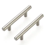 Ravinte 4 Pack 5 Inch Cabinet Pulls (3 Hole Center), Satin Nickel. Fixed Price $11.94.