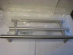 3 Elements 272SN Naples Collection 192MM C-c Euro Bar Cabinet Pull Satin Nickel. Fixed Price $19.99.