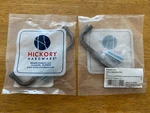 Hickory Hardware P3076-SD Williamsburg 4" Handle Cabinet Pull Satin Dover Set 2. Fixed Price $11.70.