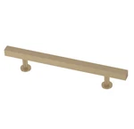 Brainerd P37257W-523 1/16" (128MM) Satin Gold Square Bar Cabinet Pull. Fixed Price $7.65.