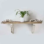 Handmade Shelfs Distressed Home Decor Shelf/wall Bracket Wood/hand Car. Fixed Price $155.99.