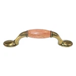 Amerock 245OLB Light Brass Oak Wood 3"CC Cabinet Arch Pull Allison. Fixed Price $5.99.