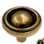 Belwith Cabinet Knobs Lot Of 2 P411-LP Brass. Fixed Price $7.99.