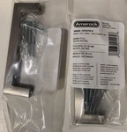 Amerock Monument Satin Nickel Door Handles AM-PULL-96MM BP36570G10 Lot Of 20 New. Fixed Price $65.00.