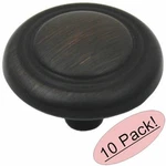 *10 Pack* Cosmas Cabinet Hardware Oil Rubbed Bronze Round Knobs #2202ORB. Fixed Price $11.98.