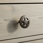 Star Cabinet Knob, Cast Iron Rustic Drawer Pull Hardware, 1.8". Fixed Price $34.10.