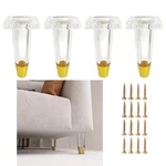 Susenya Kitchen Cabinet Feet, 4.72" Modern Table Legs,acrylic For. Fixed Price $37.49.
