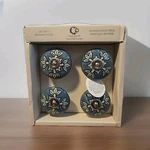 Casa Decor Ceramic Knobs 4 Pack New. Fixed Price $19.99.