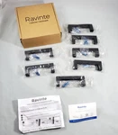 7 Ravinte Kitchen Hardware 3-1/2" Square Matte Black Cabinet Pull Drawer Handle. Fixed Price $15.99.