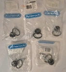 (5) Amerock BP886-AE Antique Finish Door Drawer Pull Knob 1/2" Rubbermaid. Fixed Price $19.78.