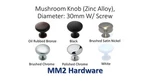 10PCS / 25PCS Mushroom STYLE(DIA:30MM) Kitchen Cabinet Hardware Knob Pull. Fixed Price $40.99.