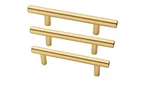 Brainerd 3" Bayview Brass (satin Gold) Solid Steel Cabinet Pull P01010W-117-CP. Fixed Price $5.00.