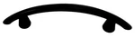 Hickory Hardware P2921-MB Metropolis Center To 2-1/2" Arch Cabinet Pull. Fixed Price $13.13.